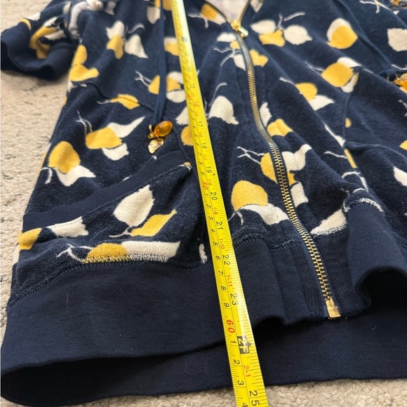 Juicy Couture L Y2K vintage velour lemon hoodie great vintage condition - Picture 12 of 15